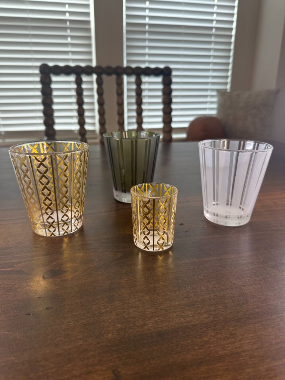 *EMPTY JARS ONLY* Nest Candle Jars - Set of 4 - Classic & Votive Sizes - Clean